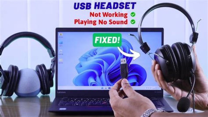 USB-C headphones not working despite being listed as audio device