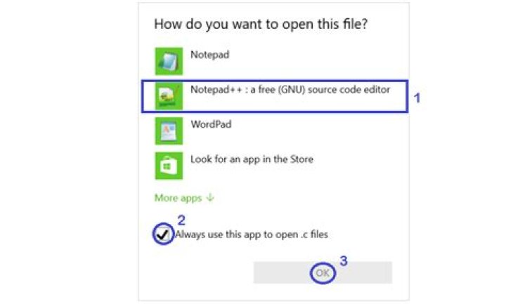 Use Windows default icon with Notepad++