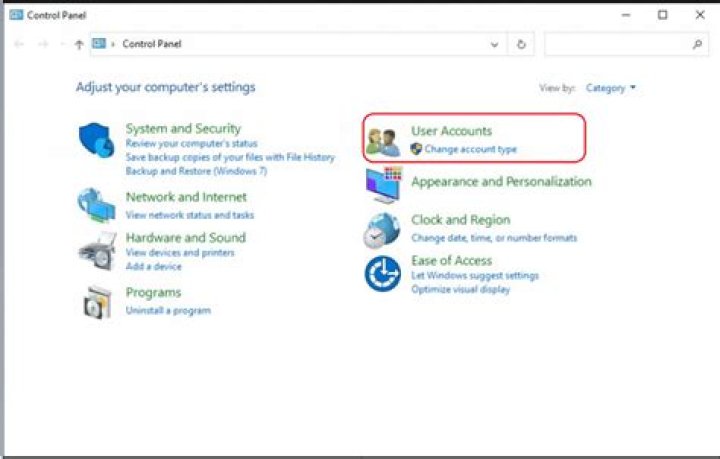 User Account Control Settings