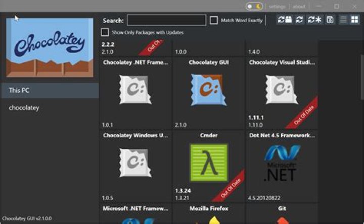 Using chocolatey to install lots of apps at once