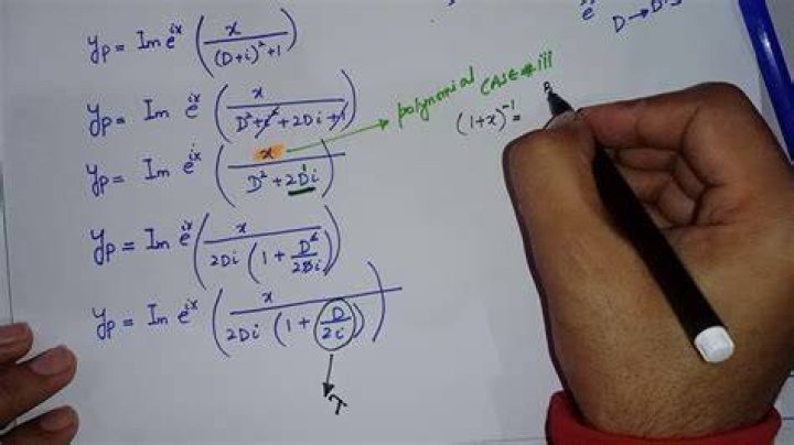 Using Exponential Shift to find general solution of an ODE