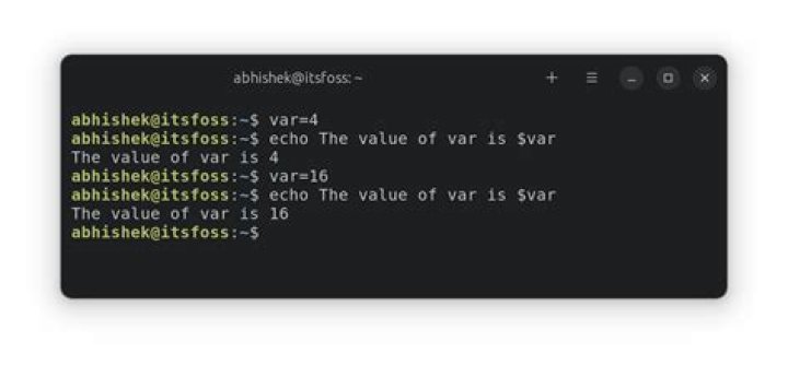 Variable inside another variable in bash script
