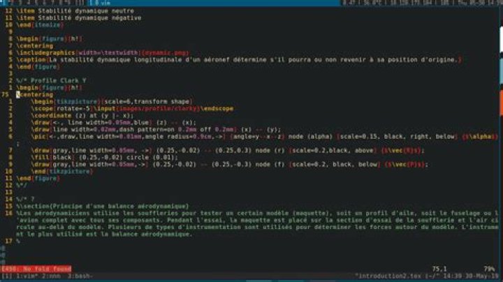 Vim - E490: No fold found