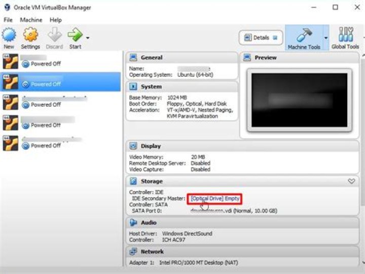 Virtual Box - not filling entire screen