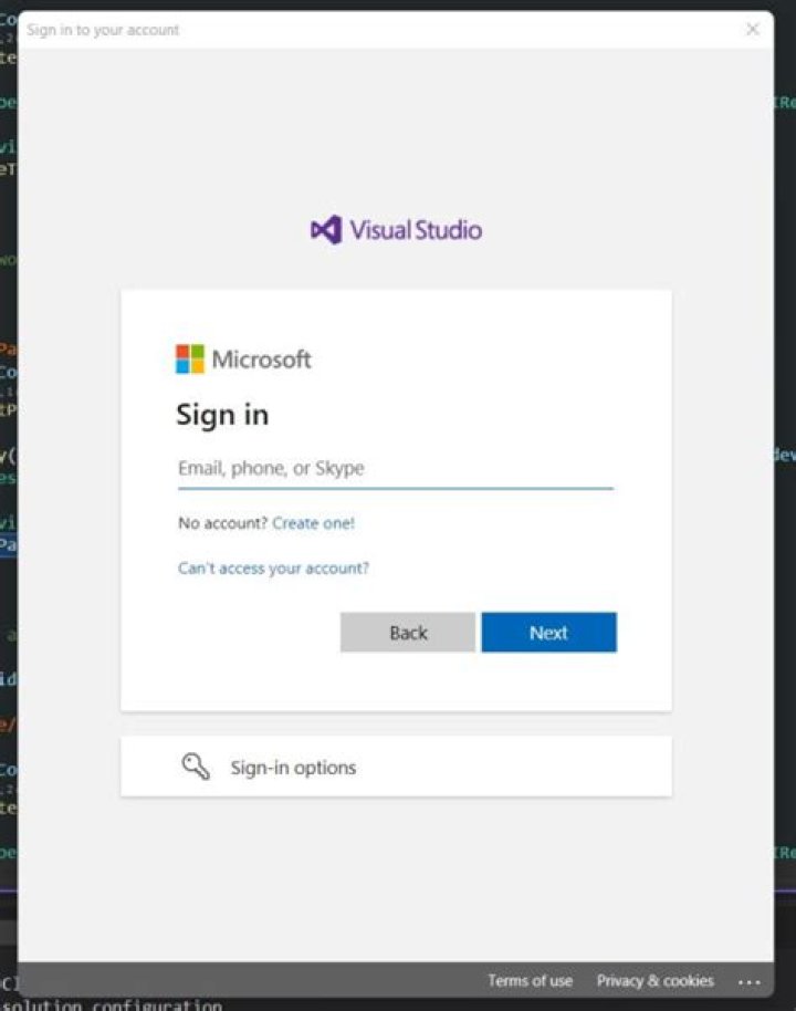 Visual Studio 2022 Stuck in Authorization Loop