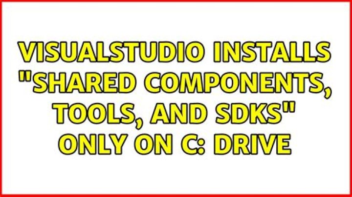 VisualStudio installs 