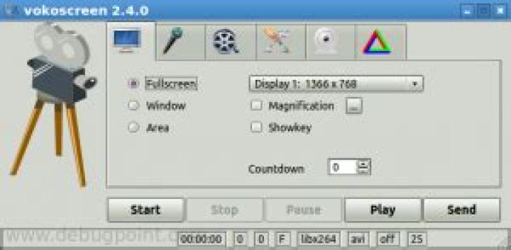 vokoscreen screenshot