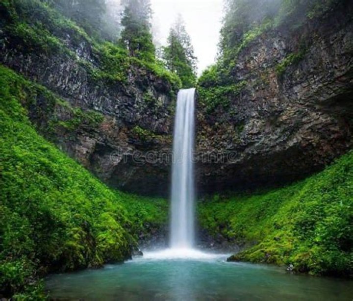 Waterfall view