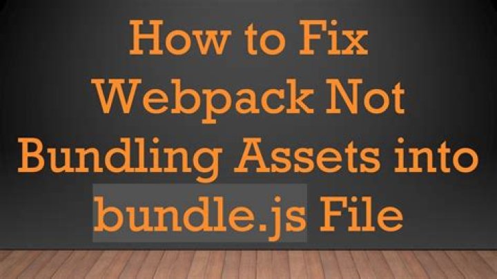 webpack bundle.js not found