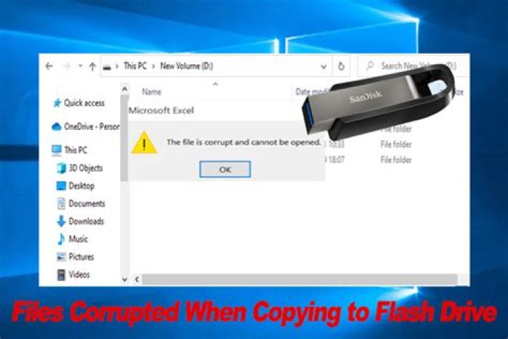 Weird file on my flash drive?