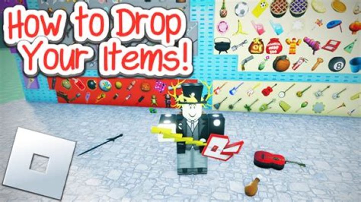 What's the easiest way to drop an item?
