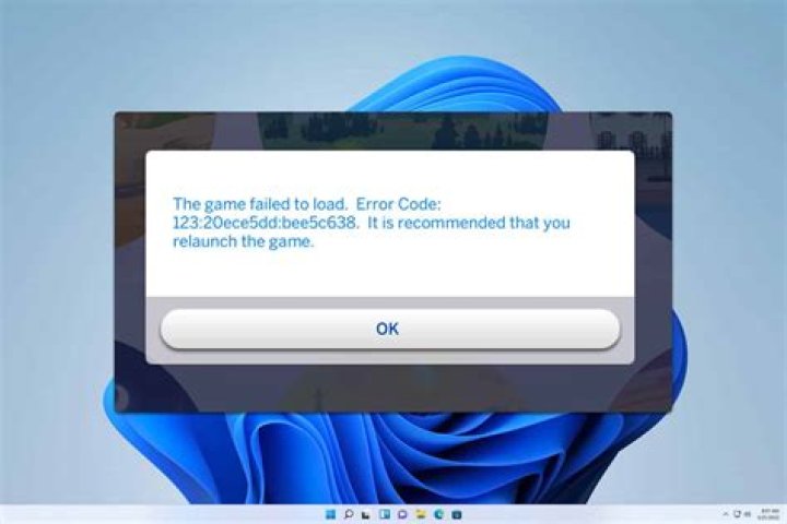 what's the error code 