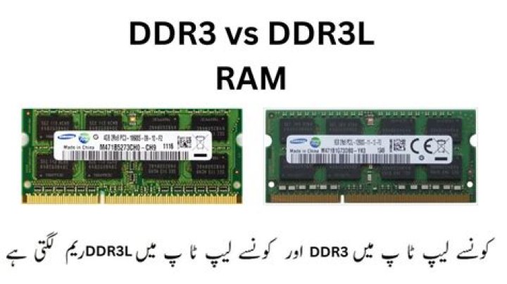 What does it mean when a ram chip has DDR3L and PC3L properties and vice versa?