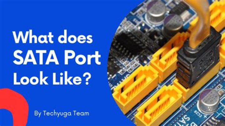 what does sata port color means with Dell Inspiron 580?