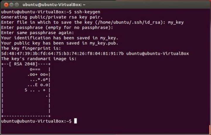 What does ssh-keygen [-o] do?