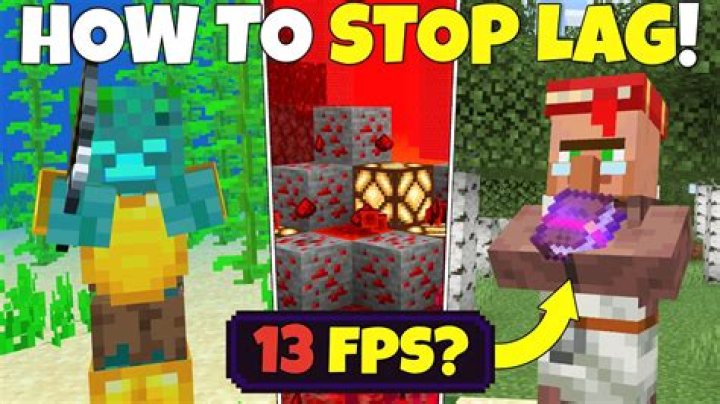 What game mechanics in Minecraft cause lag?