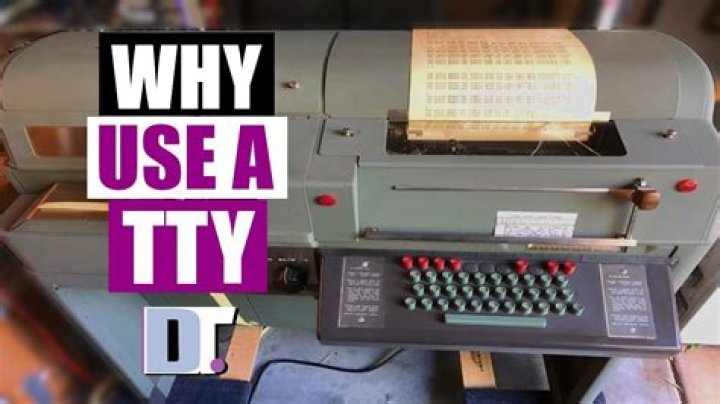 What is a tty, and how do I access a tty?