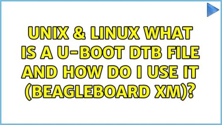What is a u-Boot dtb file and how do I use it (BeagleBoard xM)?