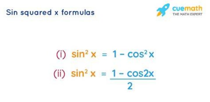  What is $\sin^2(x)$ equal to?