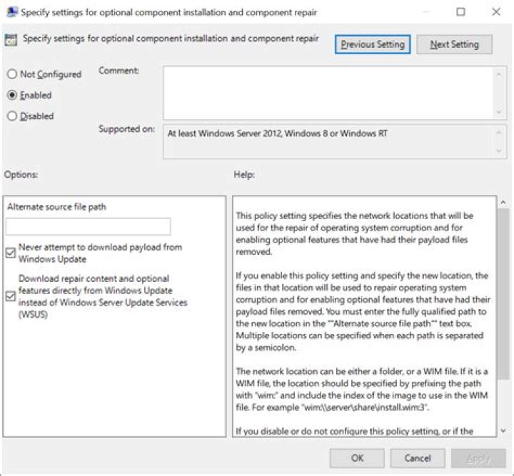 What is the cause of this windows Event Error: CbsPackageServicingFailure2