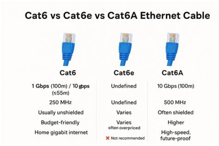 What is the difference between Cat 6 and Cat 6e Ethernet cabling?