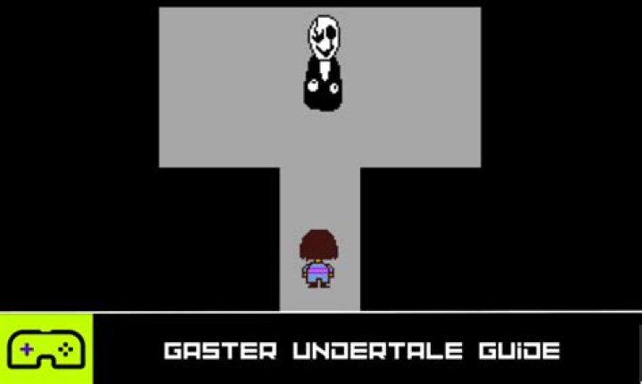 What is the easiest way to get the Gaster door in Undertale?