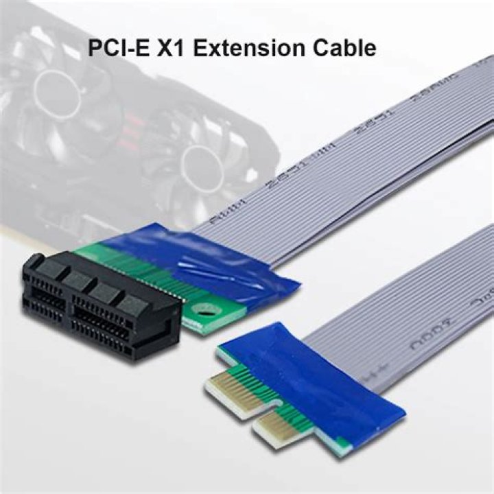 What is the maximum length of a PCI-Express Flexible Extension Cable?