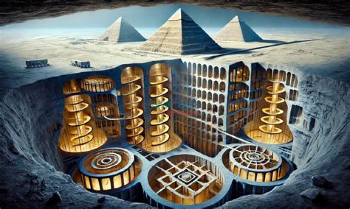 What is this pyramid-like structure in the Underground Jungle?