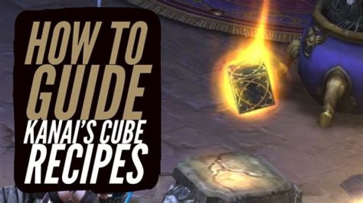 What Kanai's Cube recipes are not listed?