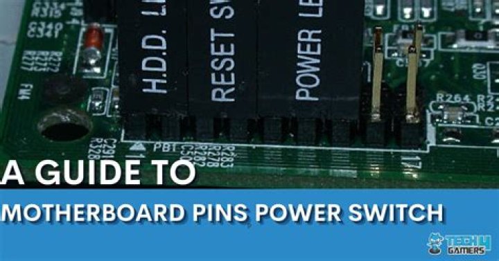Where are the power switch pins?
