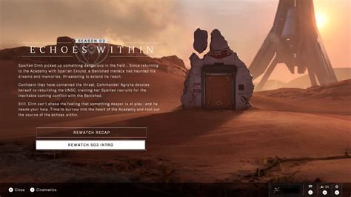 Where can I view cinematics I've unlocked?