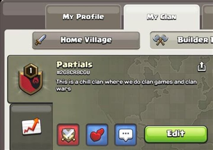 Where do clan invites appear?