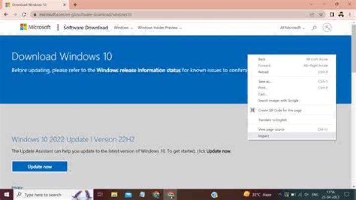 Where does windows 10 download its update files to
