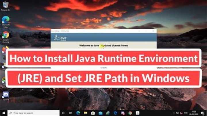 Where is java jre path specified in Windows 7?