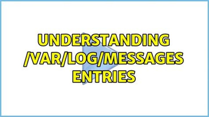 Where is /var/log/messages?