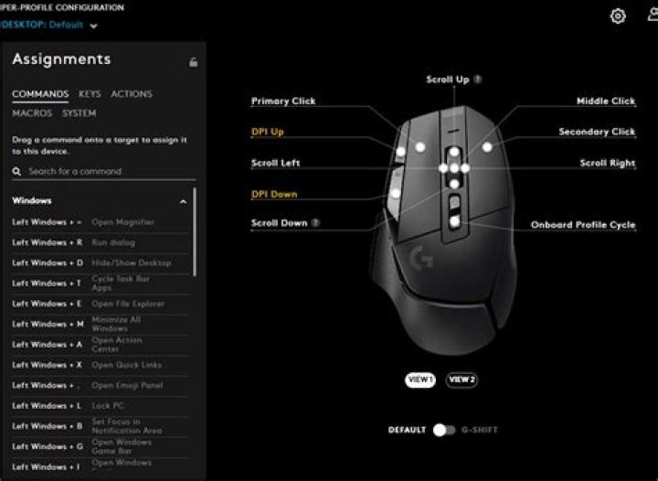Which Logitech app do I need to download for my mouse?