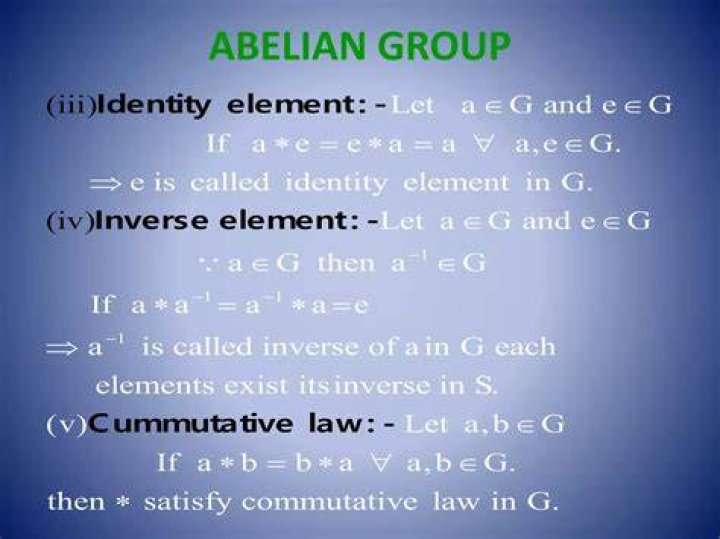 Why are abelian groups of interest? What is their usefulness?