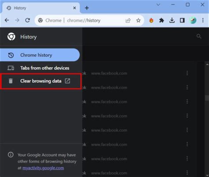 Why does Chrome Browser redirect my browser history (chrome://history) to new tab page***?