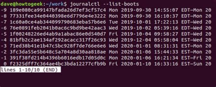 Why does `journalctl --list-boots` only show the current boot? [duplicate]