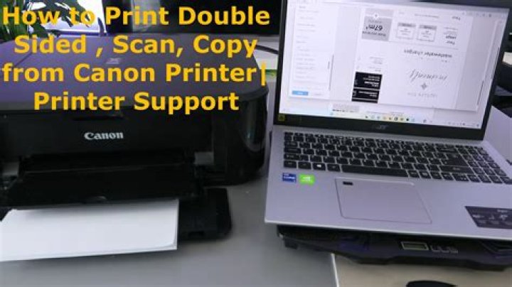 Why does my Canon printer cut off margin on one side of double sided pages?