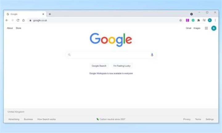 Why is Chrome sending me to the Google homepage when I try to search?