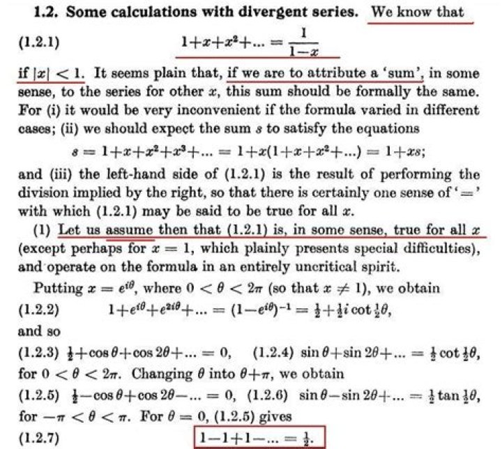 Why is the sum over all positive integers equal to -1/12? [duplicate]