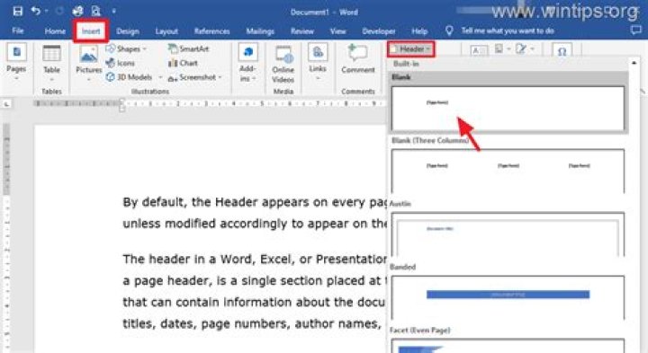 Why there is a First Page Header -Section 4- after specif page in MS-Word