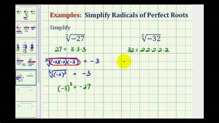 Why we can't have radicals with negative index?