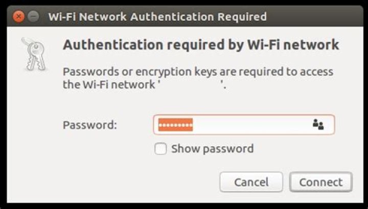 Wifi Connection popup after executing terminal command
