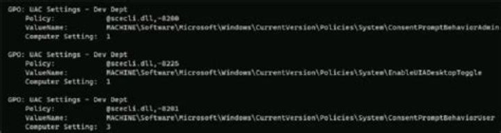 Windows 10: 'gpresult' not recognized