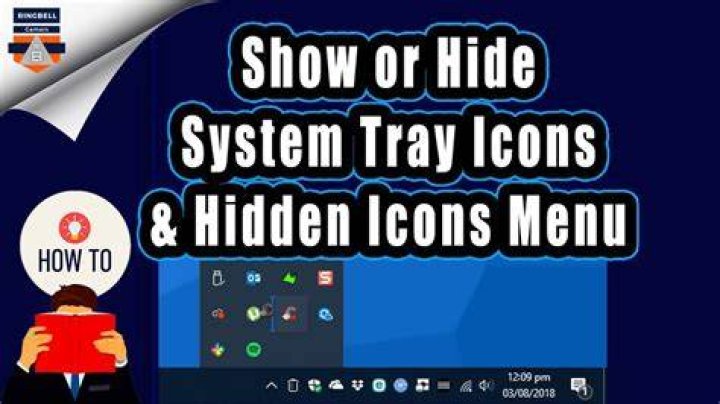 Windows 10 - System Tray Icons Won't Hide