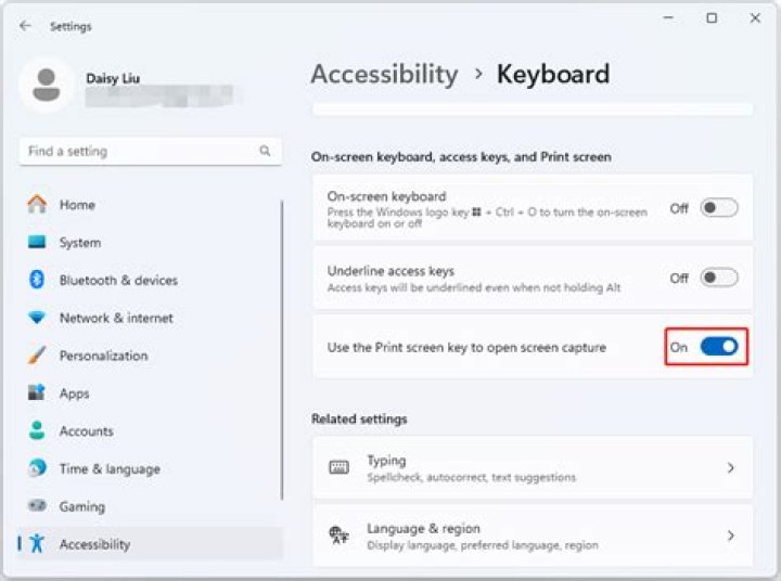 Windows 10 won't let me use prntscrn hotkey to use lightshot