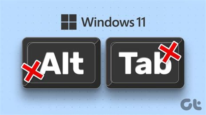 Windows 11 Alt tab keeps alt pressed