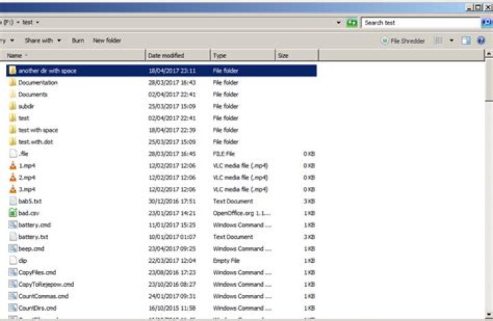 Windows find all files under a directory